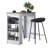 Kitchen Table With 3 Shelves
