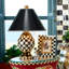 Courtly Check® Ceramic Globe Lamp