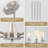 5 - Light Dimmable Kitchen Island Chandelier-1076538492