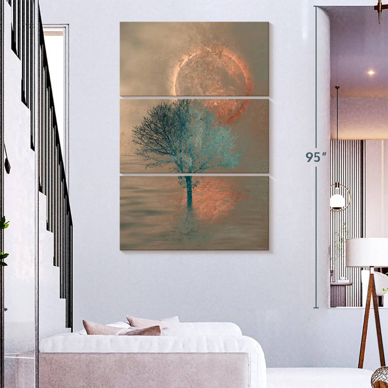 Kelan Blood Moon, 38" H x 24" W