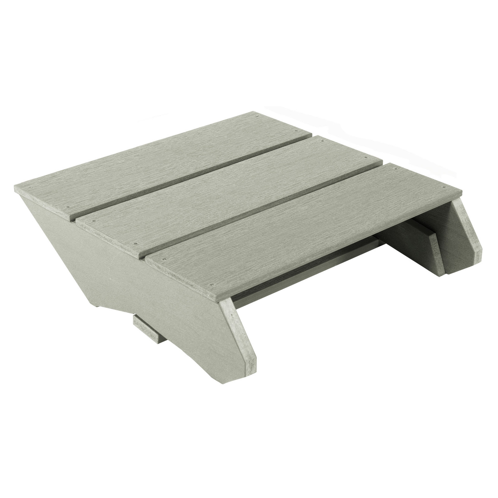 Byrnes Outdoor Ottoman, Eucalyptus