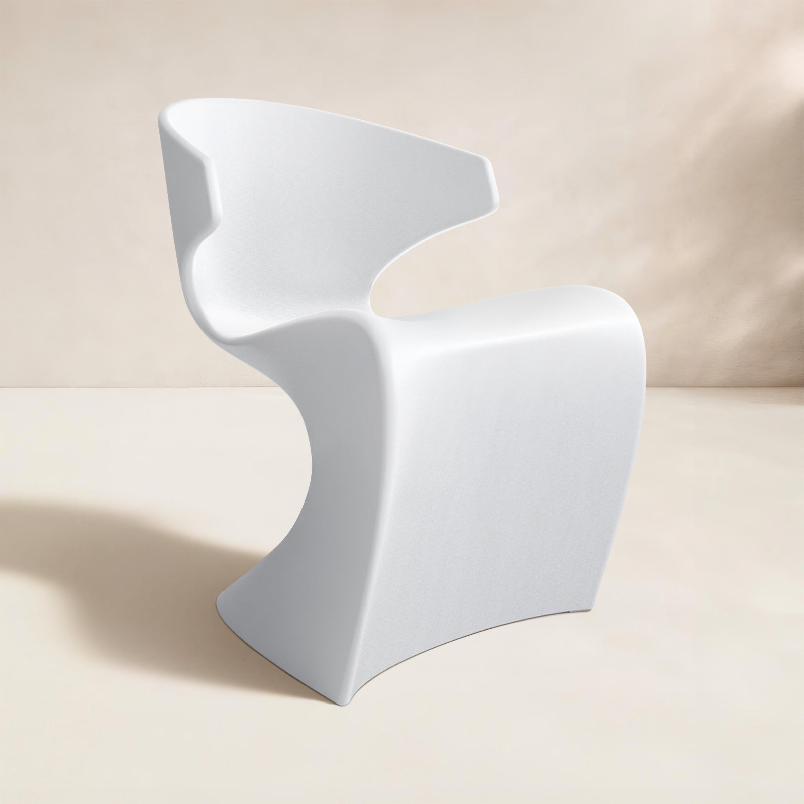 Wing Patio Armchair, White