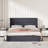Annek Upholstered Bed Frame with Lift Up Storage, 40.9"H Wingback Headboard, Wood Slats & Metal Frame, Multiple Sizes & Fabric Options Available-107940612-107605164