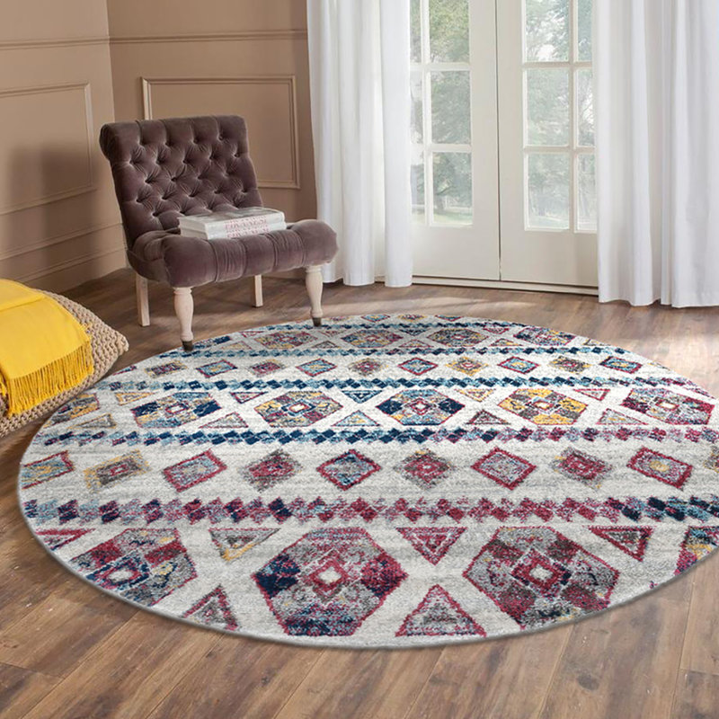 Tapis tissé à la machine 6 pi