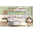 Full XL Over Queen Metal Bunk Bed With Trundle-393162832