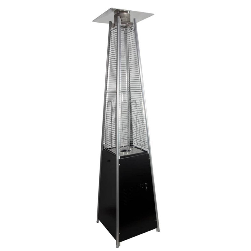 Humeston Stainless Steel Propane Standing Patio Heater