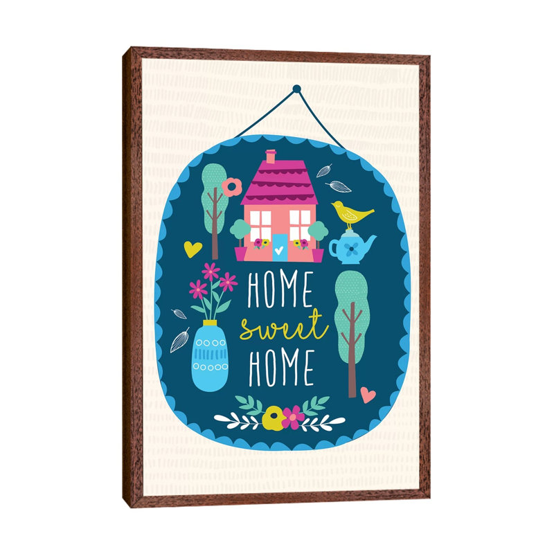 Bright Days by Louise Allen - Print on Canvas, 101.6cm H x 66.04cm W x 3.81cm D, Classic Brown Wood Framed