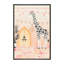 Girafe au Maroc, art encadré-49840523-49840537
