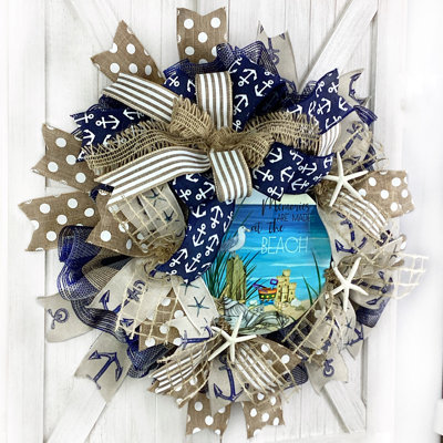 Handcrafted Faux 18'' Wreath