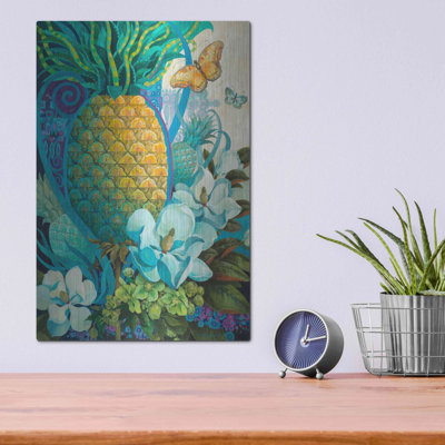 " Pineapple Floral " by David Galchutt