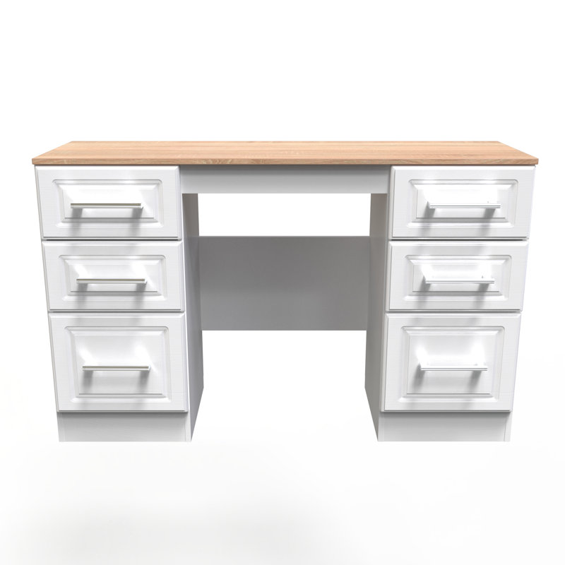Fully Assembled St. George Dressing Table, White ash