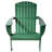 Pankow Cedar Outdoor Adirondack Chair With Table-1442542341
