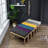 Solid Wood Button Tufted Dining Bench