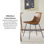 Chaise en similicuir Aobh-2022413613