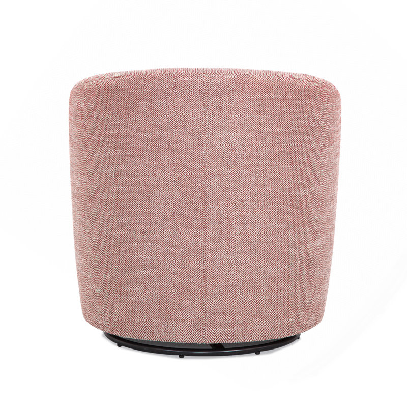 Fauteuil demi-tonneau pivotant