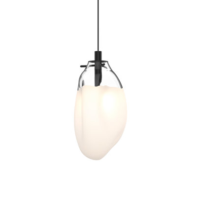 Luminaire suspendu géométrique à 1 lumière Liquid