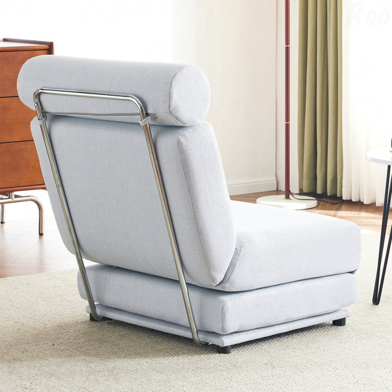 Canapé-lit simple, canapé-lit simple pliable avec coussin, canapé-lit pliable portable, fauteuil de loisir, fauteuil confortable