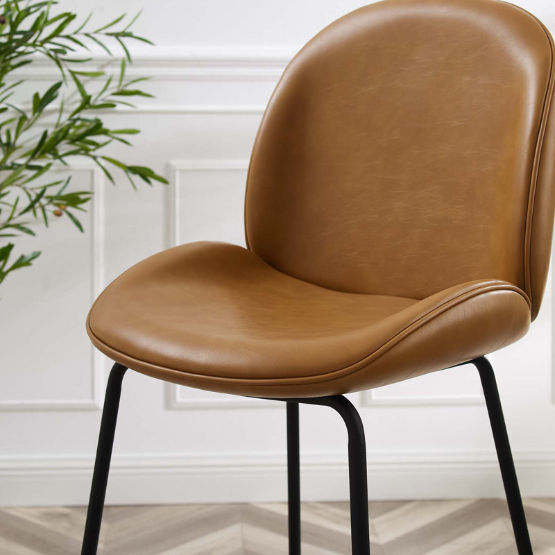 Tabouret de comptoir Scoop, Brun clair, Tabouret de comptoir (siège d’une hauteur de 25
