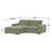 Belrose 89'' Recessed Arms Modular-1569259592