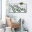 119.9Cm H x 59.9Cm W Metal Lattice Panel Trellis