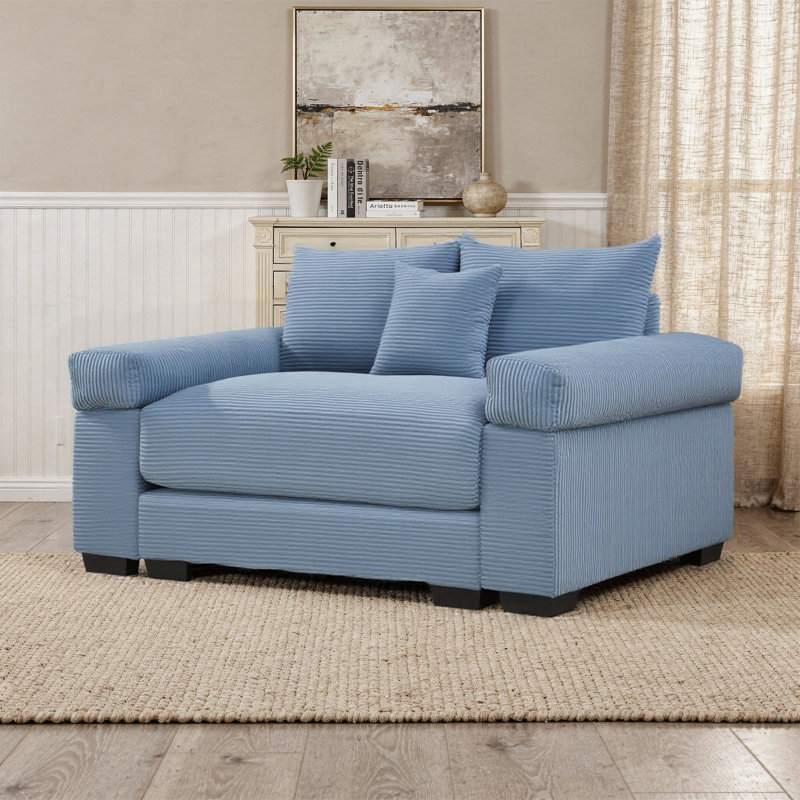 Canapé 54 po Cloud, Blue
