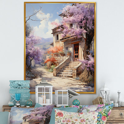 Kreta French aixenprovence garden II, reproduction d'art sur toile