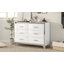 Commode élégante avec poignée en métal-460392682