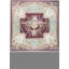 Hand-Knotted High-Quality Wine and Blue Area Rug