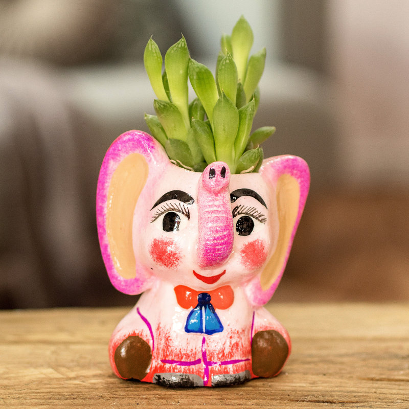 Jetse Handmade Ceramic Statue Planter