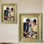 Cadre photo doré antique 1 PC 8 "x 10" avec changement de photo facile