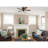 42" Rosenblatt 5 - Blade Standard Ceiling Fan with Pull Chain and Light Kit Included-1697936801