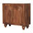 Wood Arco Groove Sideboard,2-Doors,Brown