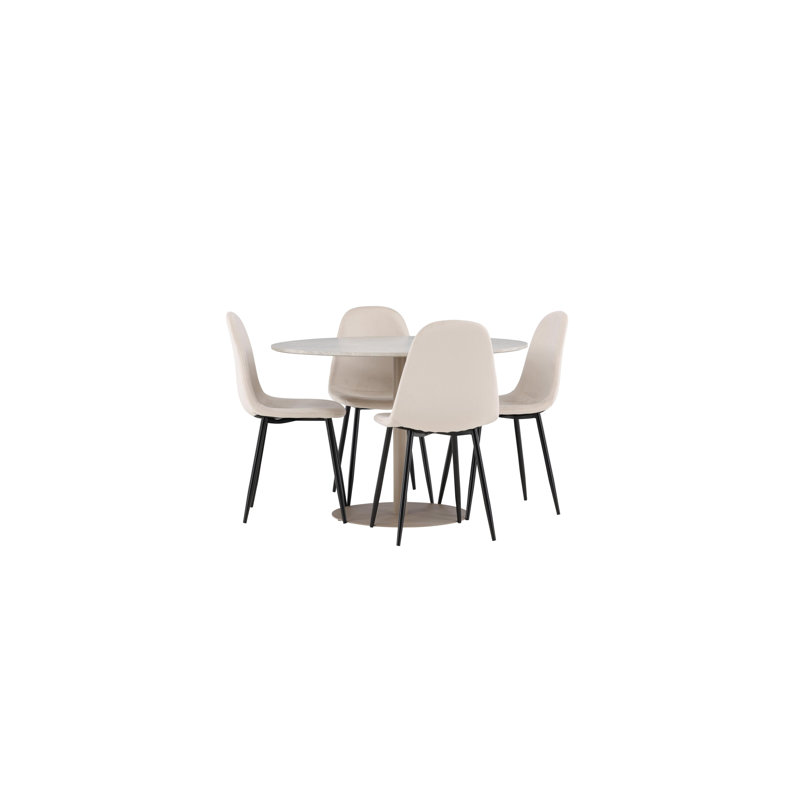 Yarbrough 4 - Person Dining Set