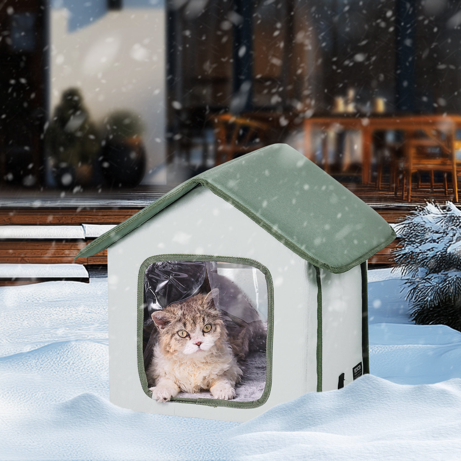 Pet Winter Houses Warm Cat Shelter