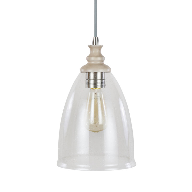 Luminaire suspendu 1 cloche pour une cloche