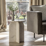 Amalfi Marble Side Table