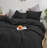 Solid Color Comforter Dark Color 3 PCs Bedding Set Deep Color Bed Comforter Set-115667175-115667186
