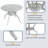 Miller 4 - Person Patio Dining Set with Round Table-100759593