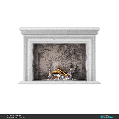 Grand Alto Palermo Fireplace Surround