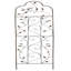 200cm H x 50cm W Metal Arched