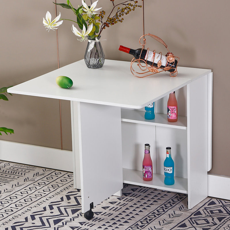 Vandalia 140cm Rectangular Fold-in-Half Folding Table, White