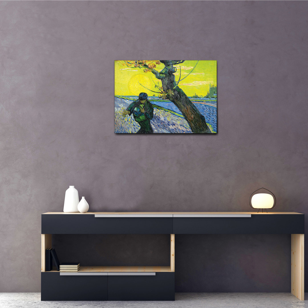 Leinwandbild the Sower von Vincent Van Gogh