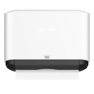 Distributeur de papier essuie-mains Trifold pour salle de bain - Distributeur de papier essuie-tout mural C