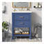 Meuble-lavabo 24 po avec lavabo supérieur, meuble-lavabo moderne avec 2 tiroirs et meuble-lavabo simple