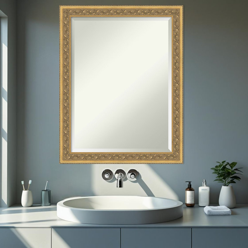 Miroir mural de salle de bain Carter, 27,5 po x 21,5 po