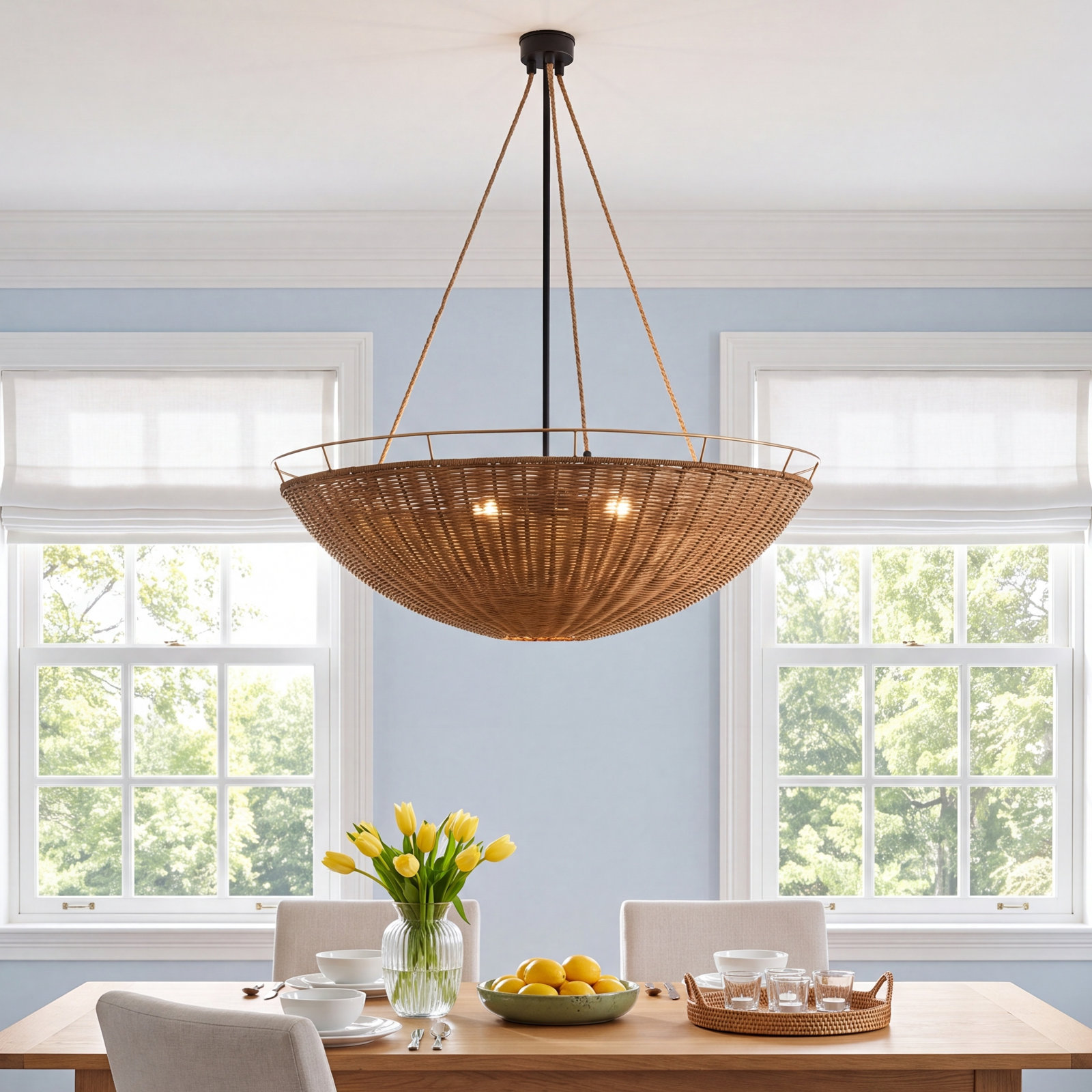 Jardins Iron 3-Light Chandelier