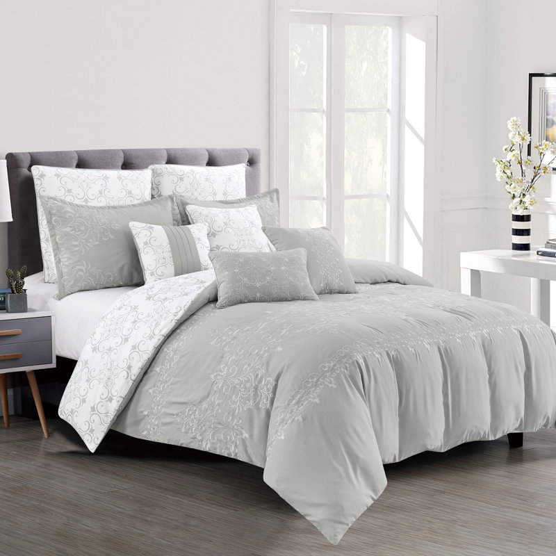 Channel Comforter, Queen Comforter + 8 Additional Pieces