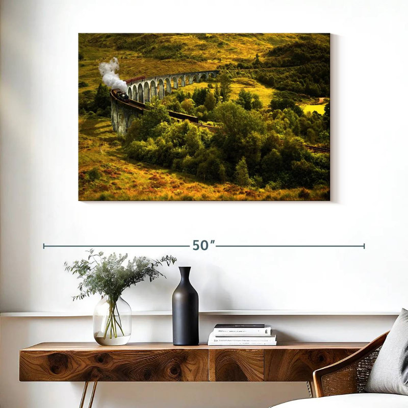 Mehar Jacobite Steam Train, 26" H x 39" W