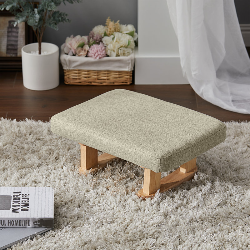 Benney 41cm Wide Ottoman, Khaki