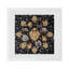 Serviettes de table en satin de coton Ex vot Skulls